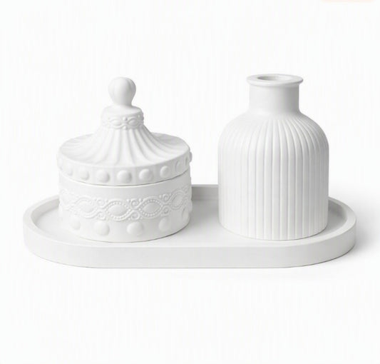 3-Piece Aesthetic Home Organizer Set