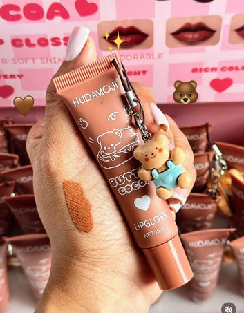 2X Cocoa Matte Lip Gloss Pack of 2 Nude Shades