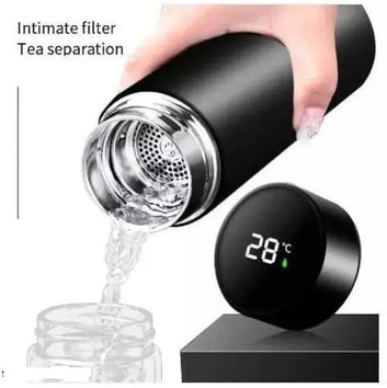Digital Temperature Water Bottle Stainless Steel Leak Proof